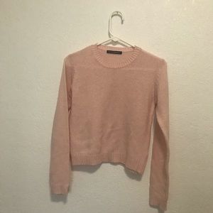 Brandy Melville Pink Knit Sweater